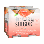 Asahi Shibori Vodka & Soda Peach 4% Cans 4x330ml