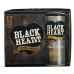 Black Heart Dark Rum & Cola 7% Cans 12x250ml