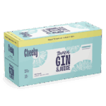 Cheeky Tropical Gin & Juice 5% Cans 10x250ml