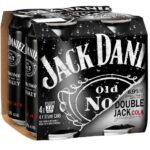 Jack Daniel's Double Jack Cola 6.9% Cans 4x375ml