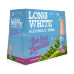 Long White Vodka Alcoholic Soda Pink Hazy Lemonade 4.8% Bottles 10x320ml