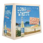Long White Vodka Peach & Pineapple 4.8% Bottles 10x320ml