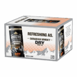 Woodstock Canadian Whisky Dry Ginger Ale 7% Cans 12x250ml