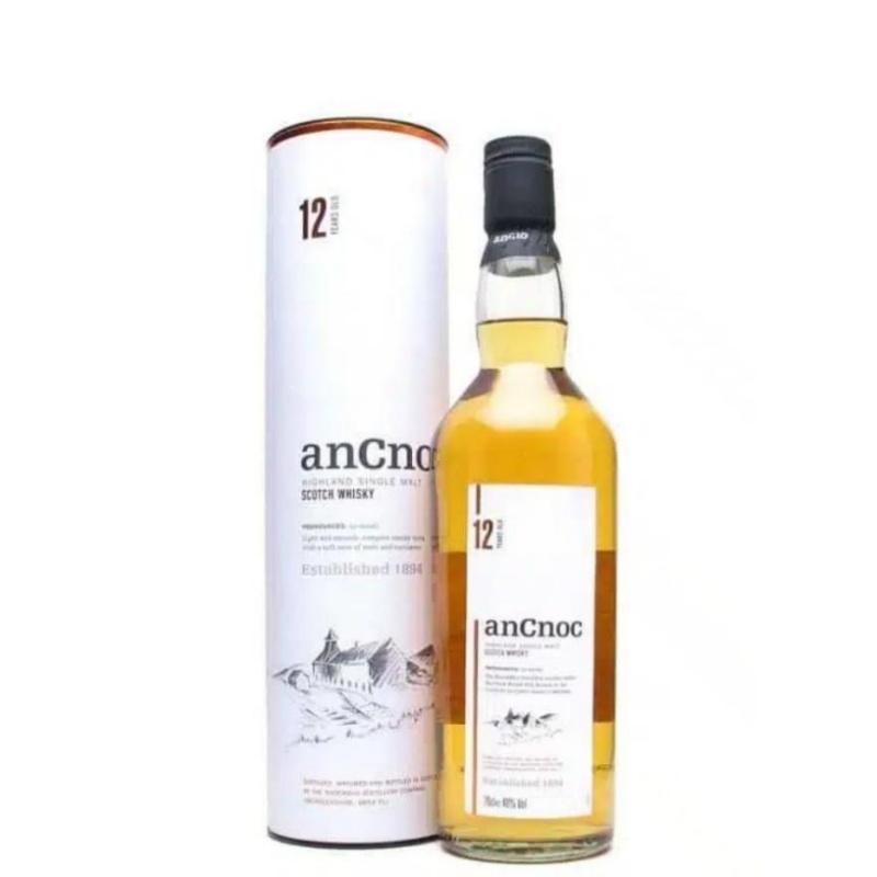AnCnoc 12Yo 700ml An Cnoc 12YO Highland Single Malt Whisky 700ml - Image 1