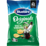 Bluebird Originals Salt & Vinegar Potato Chips 150g