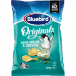 Bluebird Originals Sour Cream & Chives Potato Chips 150g