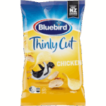 Bluebird Thinly Cut Chicken Potato Chips 140g