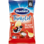 Bluebird Thinly Cut Ready Salted Potato Chips 140g