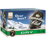 Canadian Club Premium & Dry 7% 12 Pack Cans 250ml