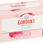 Gordons Pink Gin and Soda 4% 250mL Can 18 Pack