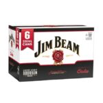 Jim Beam Bourbon & Cola 6pk Cans 330ml