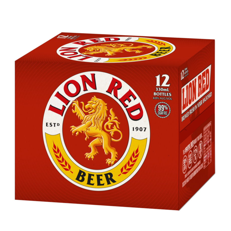 Lion Red 330mL Bottle 12 Pack Lion Red 330mL Bottle 12 Pack - Image 1