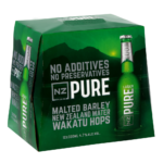 NZ Pure Lager 12 Pack Bottles 330ml