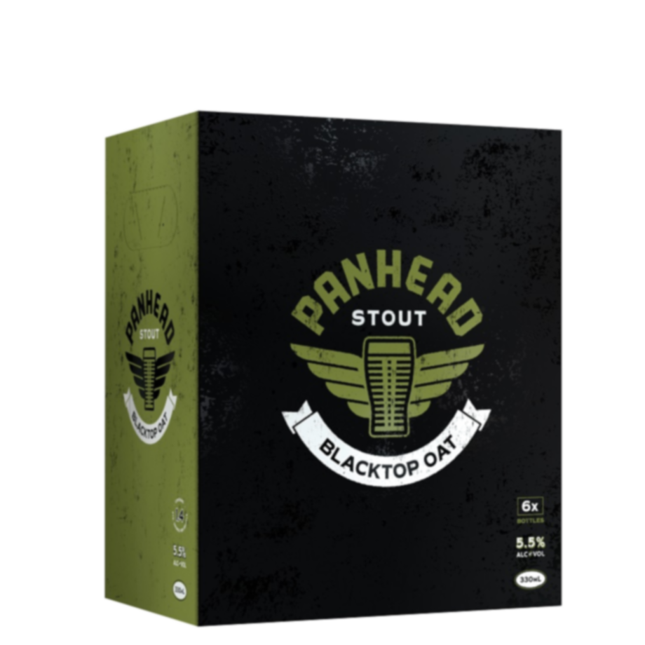 Panhead Stock Blacktop Oat Stout 330mL Bottle 4x6 Pack Panhead Blacktop Oat Stout 330mL Bottle 6 Pack - Image 1