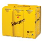 Schweppes Indian Tonic Water Cans 6x250ml