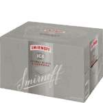 Smirnoff Ice Double Black Guarana 7% Can 250mL 12 Pack