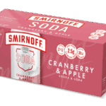 Smirnoff Soda Cranberry and Apple 330mL Can 10 Pack