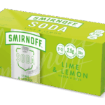 Smirnoff Soda Lime and Lemon 330mL Can 10 Pack