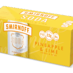Smirnoff Soda Pineapple and Lime 330mL Can 10 Pack