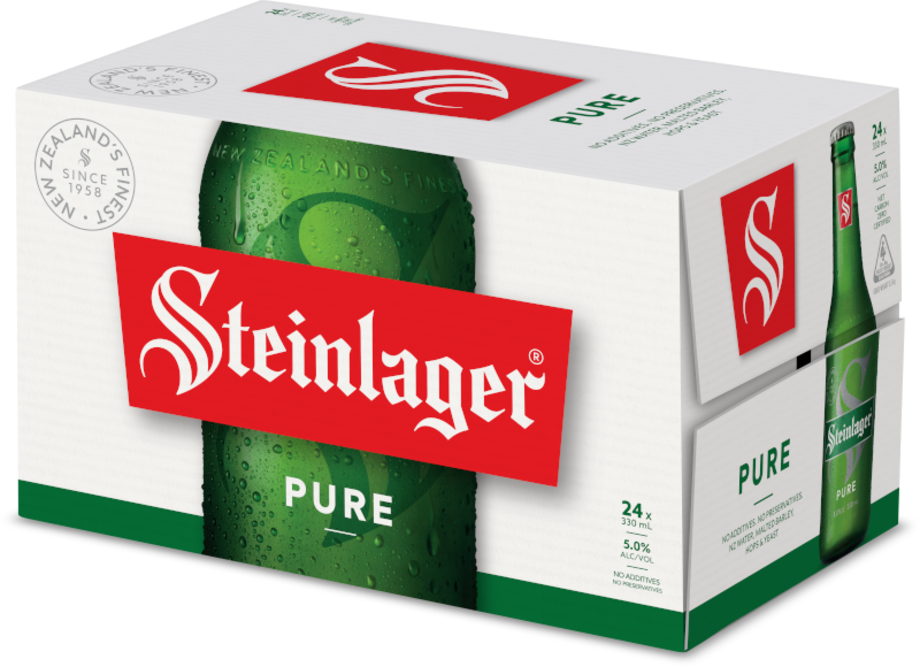 Steinlager Pure 330mL Bottle 24 Pack Steinlager Pure 330mL Bottle 24 Pack - Image 1